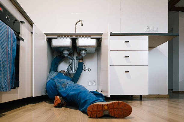 Professional Drain Cleaning technician working in Woods Cross, UT